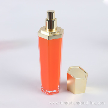 50ml empty Hexagon series acrylic cosmetic bottle